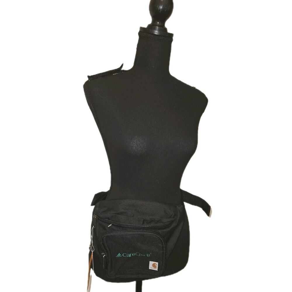 NWT Carhartt Waist Pack Black Rain Defender Water Repellent *See All Pics
